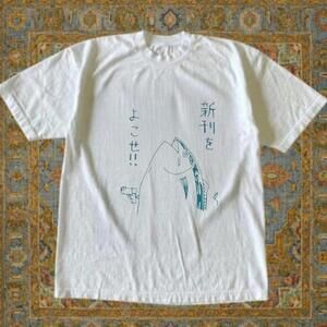 Gildan Men White T-Shirt, White Cotton T-Shirt With Blue Graphic